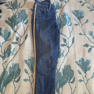 Ankle cuff high waist Jeans